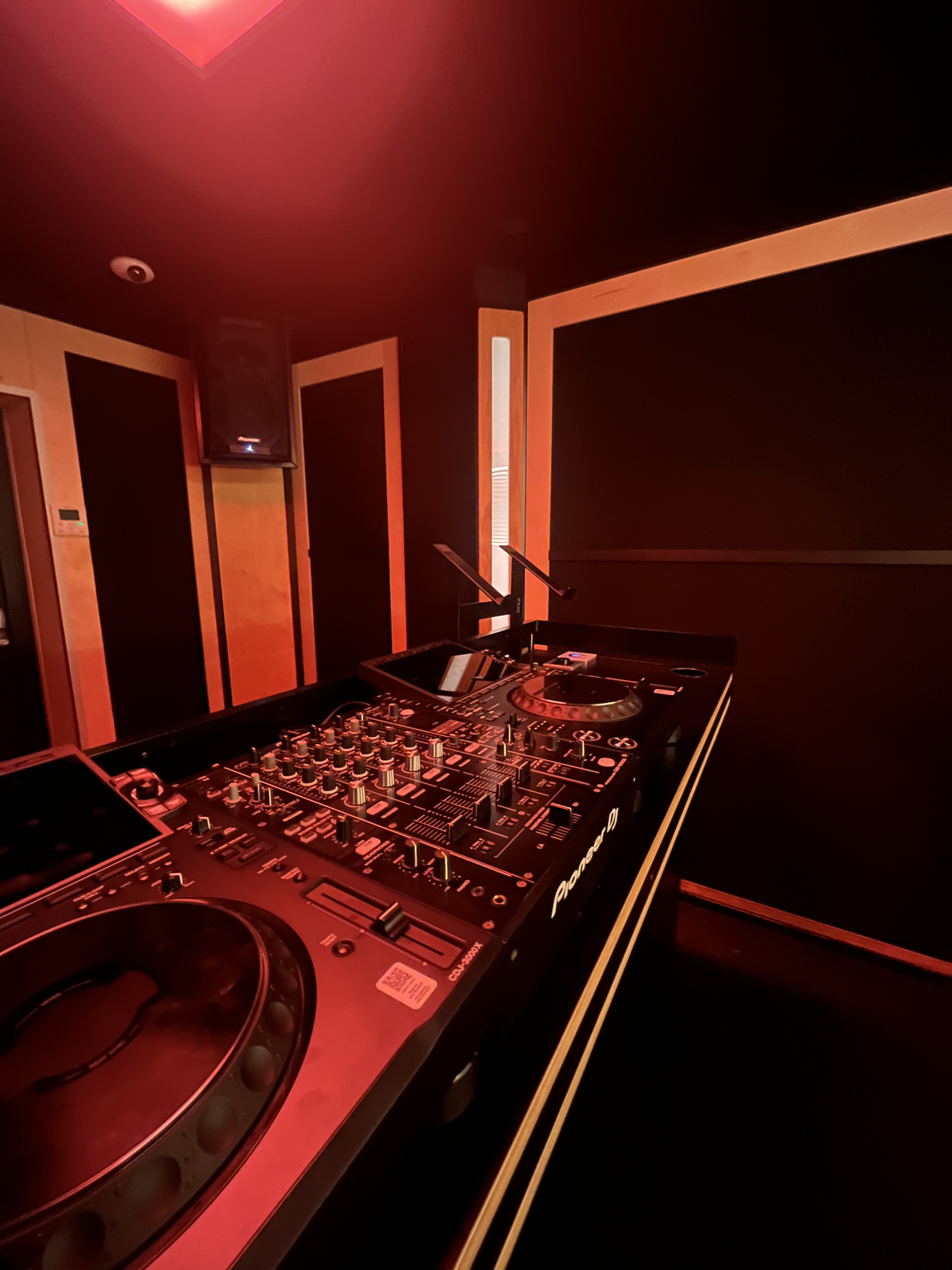 DJ Studio Raumansicht